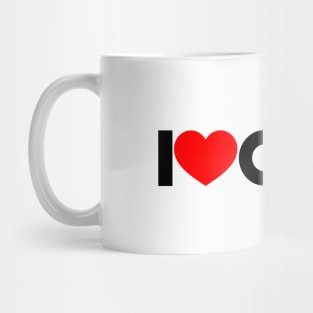 I Love Cats Kittens Cat Lovers Mug